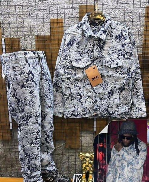 Ensemble homme camouflage urbain