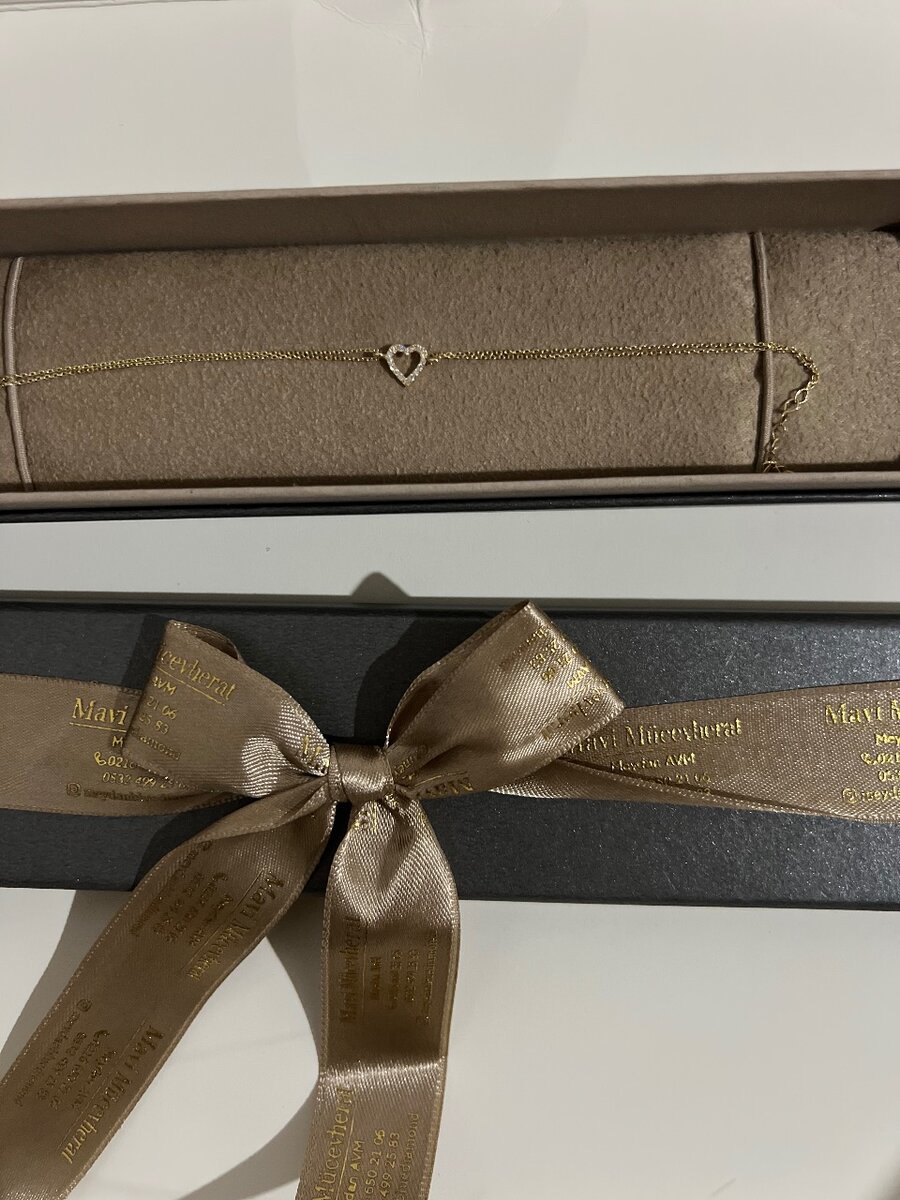 Золотой браслет, с подарочным пакетом