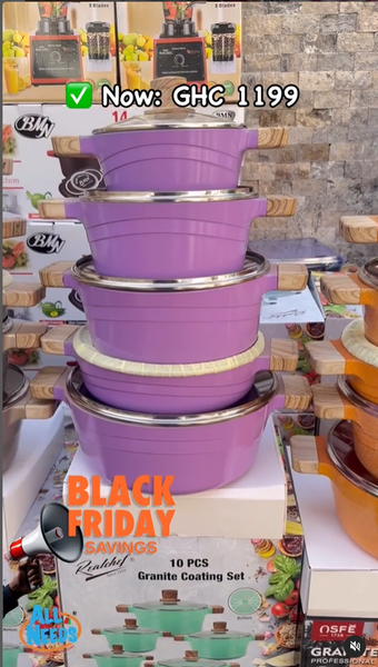 5pcs Diecast Cookware