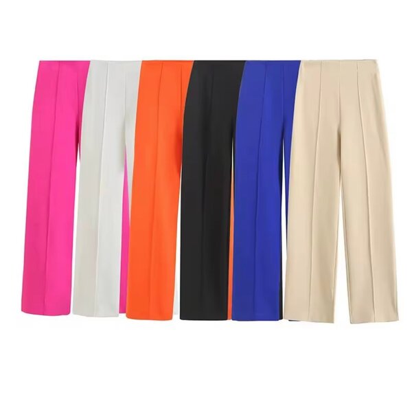 Pantalons Palazzo Colorés Femme