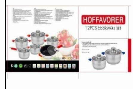 POT SET 12PCS HOFFAVORER