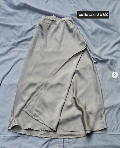 satin skirt