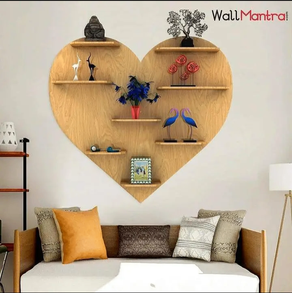 Étagères murales design bois