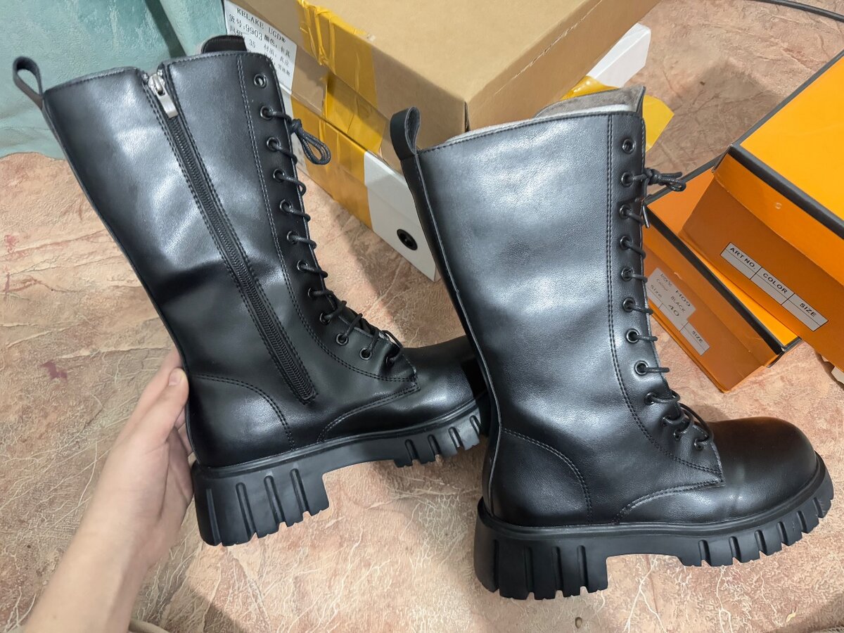 Сапоги длинные и короткие