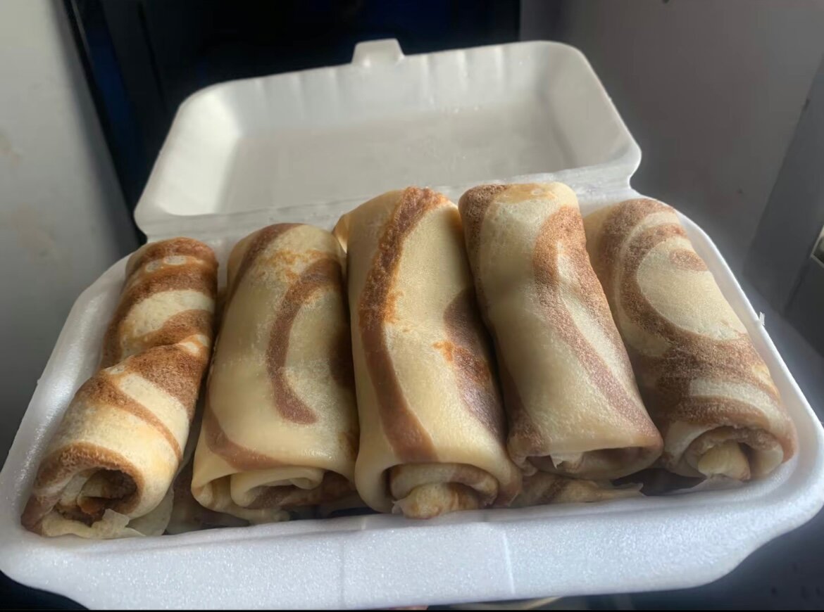 Crêpes gourmandes sucrées