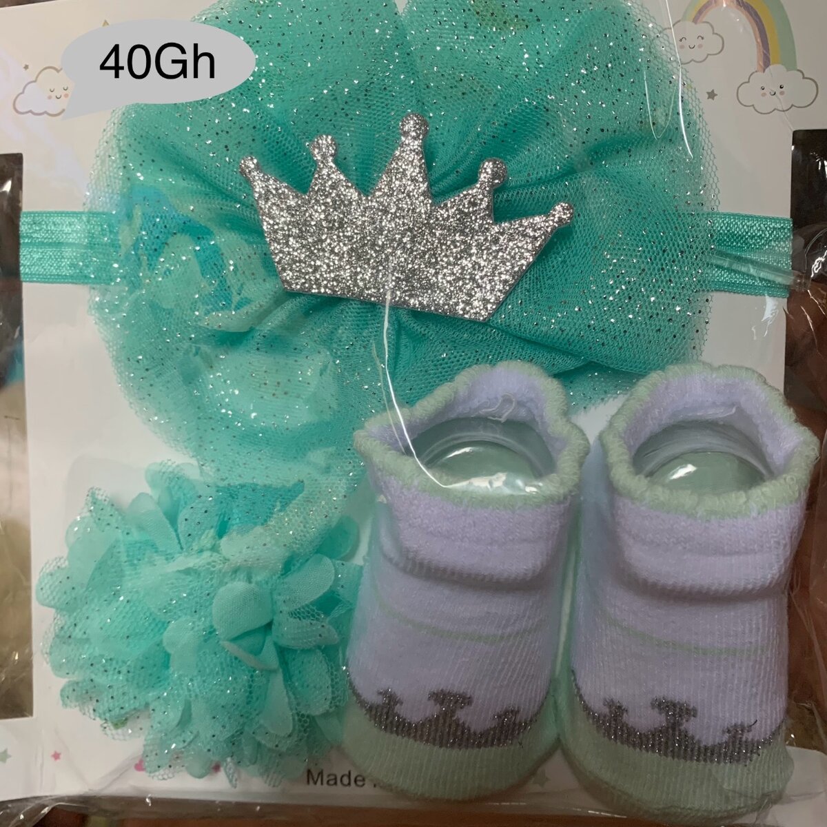 Newborn set  3 in 1 Head band