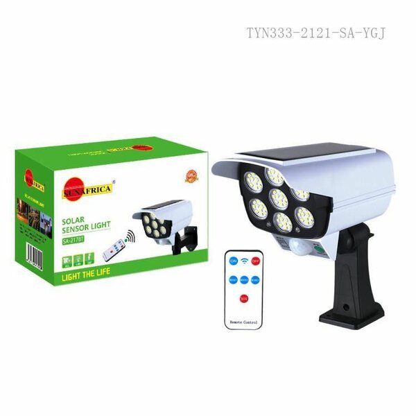 Solar sensor camera light