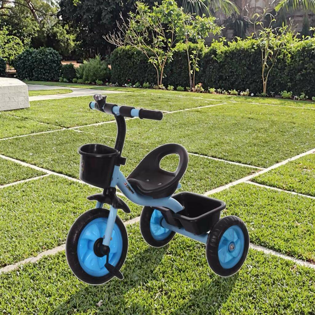 Tricycle Enfant Bleu avec Panier