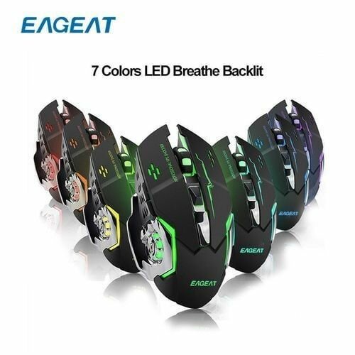 Souris gamer LED 7 couleurs