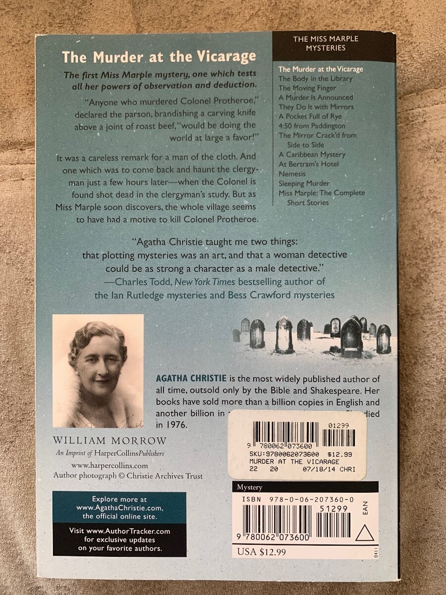 The Murder At The Vicarage / Agatha Christie