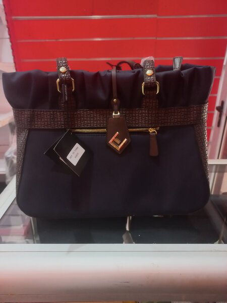 Sac à main en cuir Ted lapidus