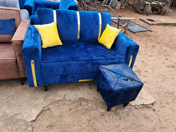 Fauteuils 2 places avec pouf