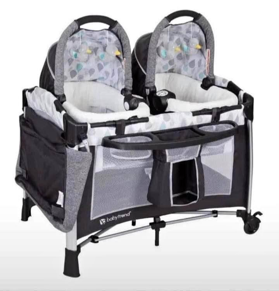 Lit berceau bébé jumeau