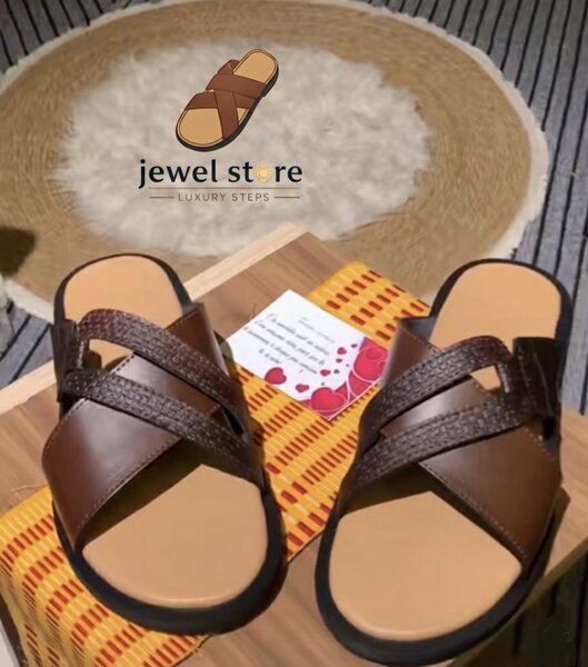 Sandales en Cuir Homme