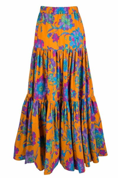 Jupe Paysane fleurie