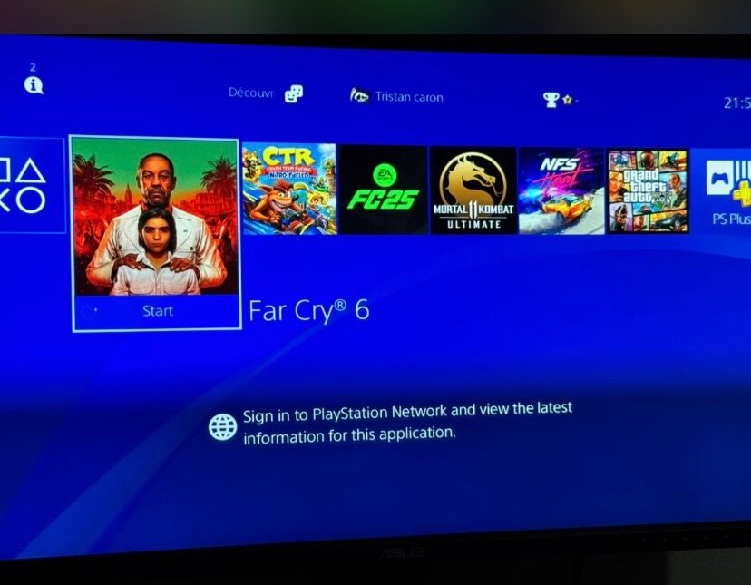 Digital games installed on ps4/ps5