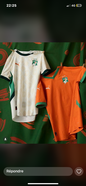 Maillot Côte d'Ivoire Officiel