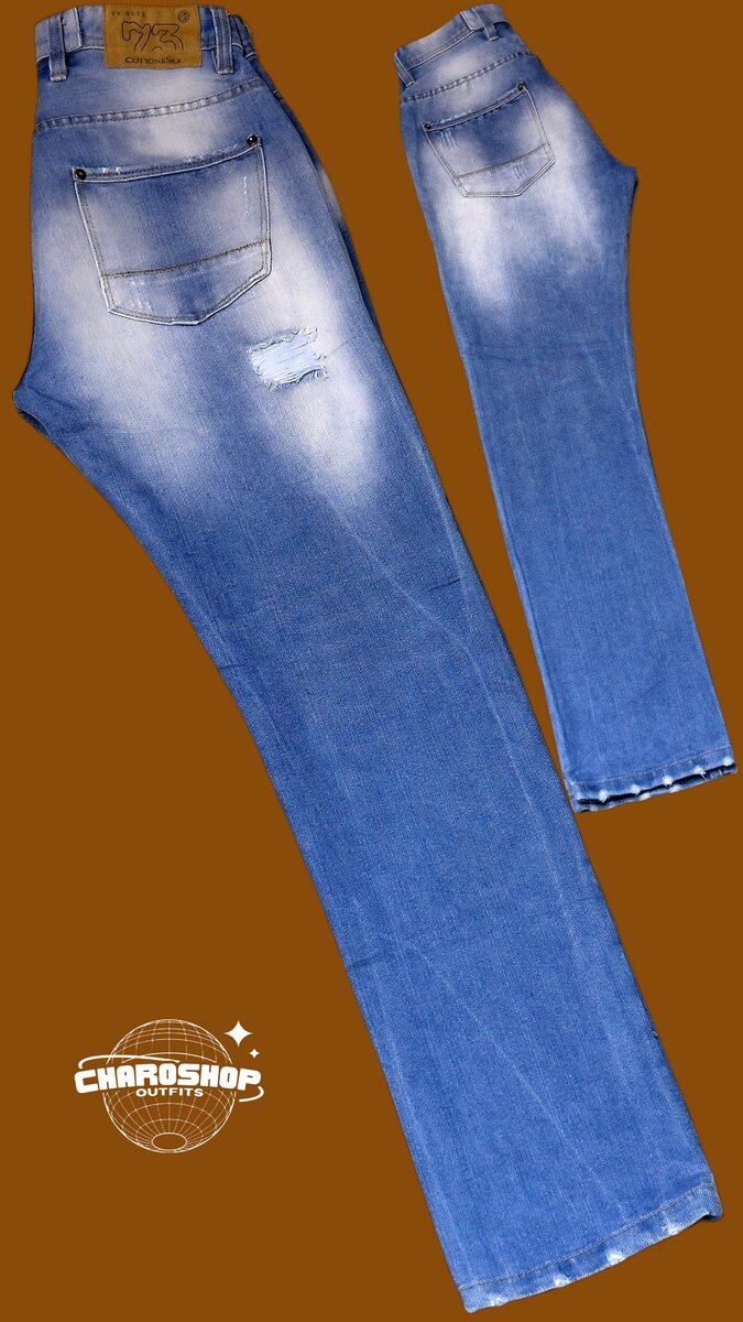 Jeans homme décontractés déchirés