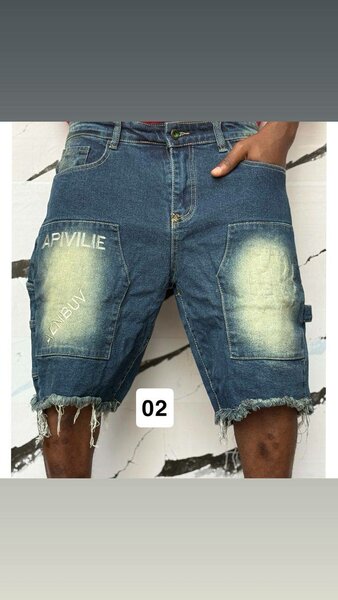 Shorts en denim pour hommes