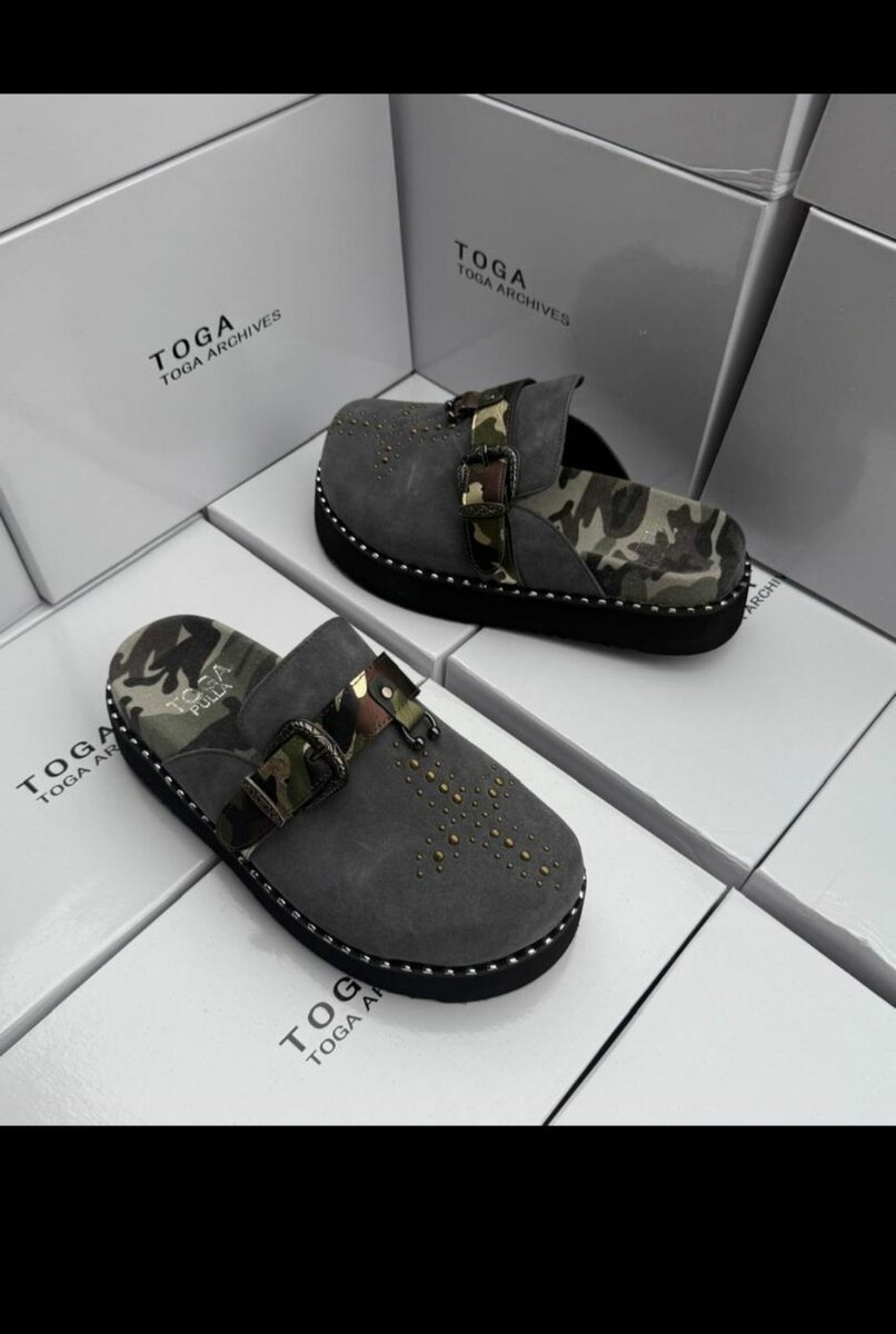 Sabots TOGA PULLA  Cuir Suédé