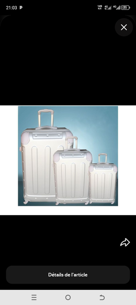 Valises Rigides Set 3 Pièces
