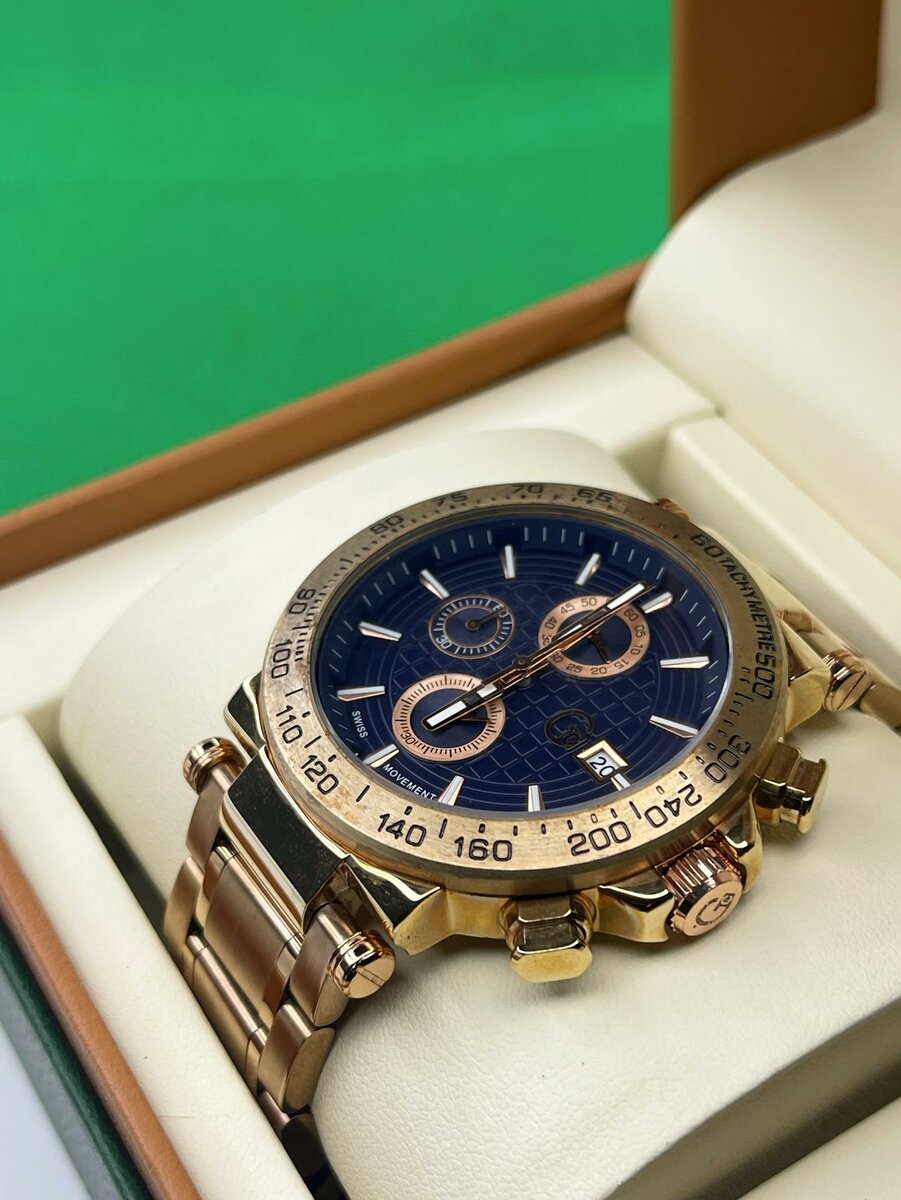 Montres Chronograph en Acier Inoxydable