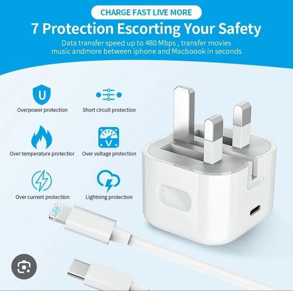 iPhone Charger Power Adapter