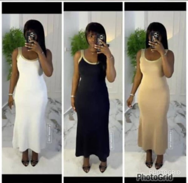 Robe en coton élégante