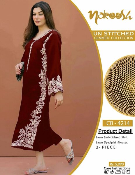 Women clothes, unstitched suit, ladies suit