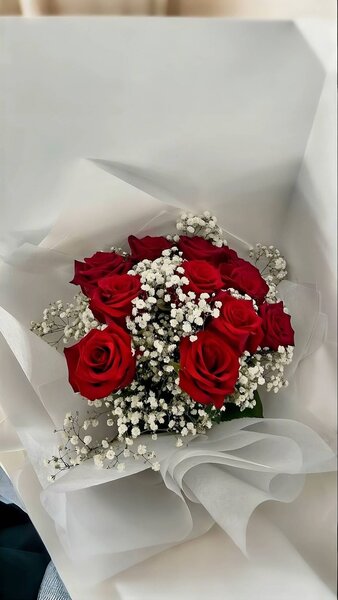 Bouquet de Roses Élégant