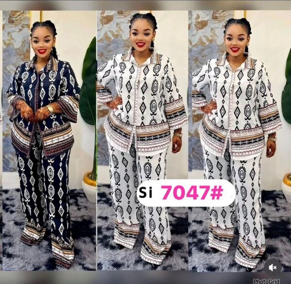 Pyjama en coton ethnique