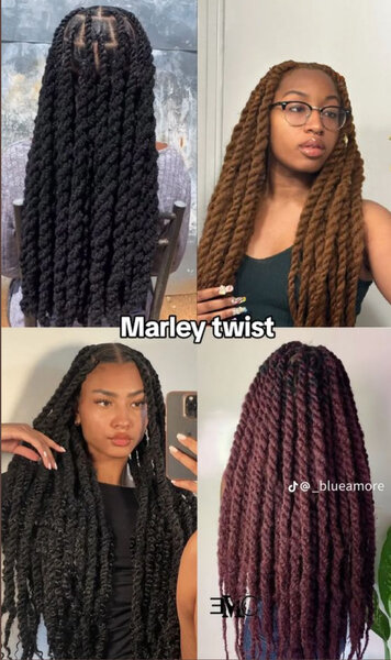 Tresses Marley Twist Synthétiques