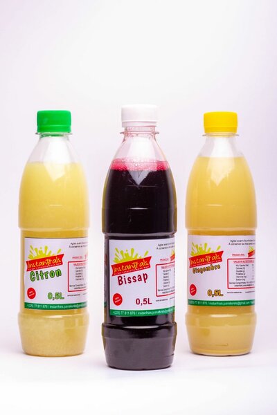 Jus Naturels Citron Bissap Gingembre