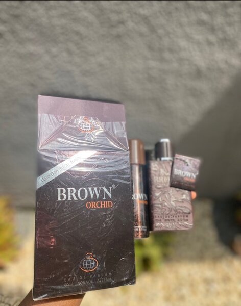 PARFUM BROWN OCHID + DÉO HOMME