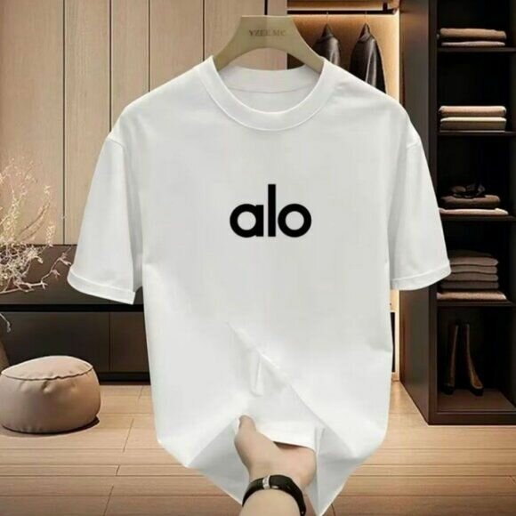 T-shirt unisexe Alo blanc