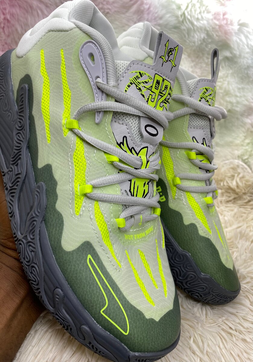 Chaussures Puma M.E.L.O. vertes