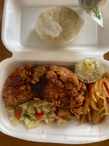 Garba chaud ivoirien !