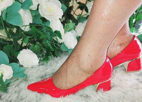 Chaussures à talons rouges