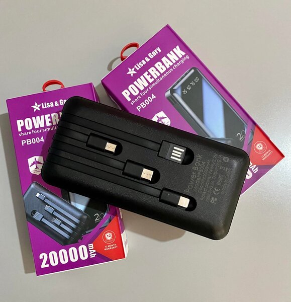 Original Lisa & Gary 20000Mah Power bank