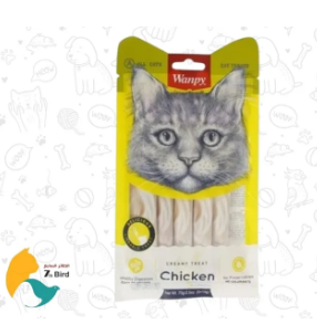 Wanpy Cat creamy treat Chicken Pack of 5 sticks