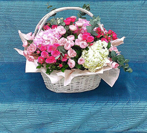 Цветочная корзина