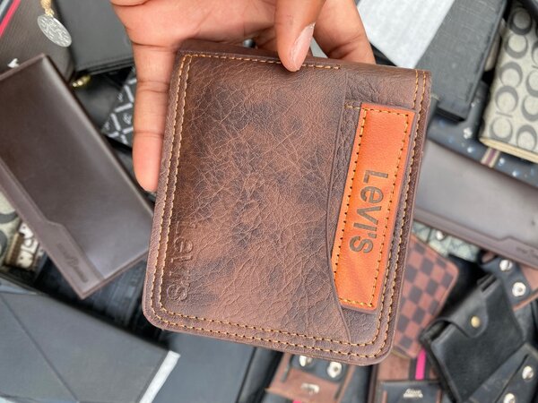 Porte-monnaie en cuir Levi's