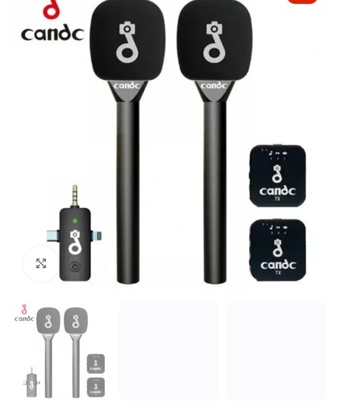 Microphones sans fil Candc