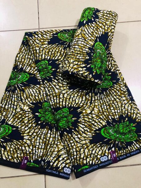 Fabric with a print of 6 meters