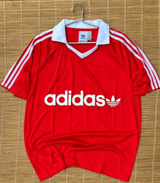 Maillot rétro Adidas rouge