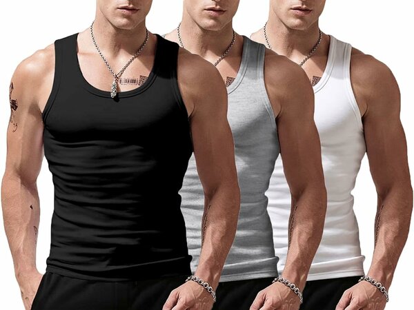 Débardeurs Homme Lot de 3