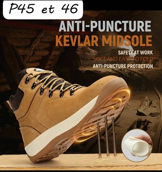 Chaussures de Sécurité Kevlar