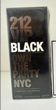 Perfume water for men Carolina Herrera 212 VIP Black