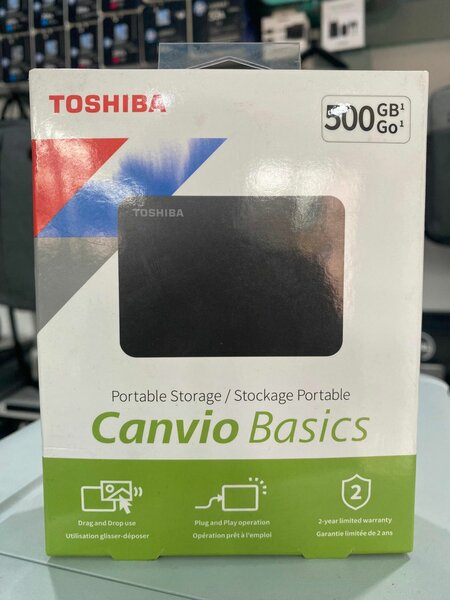 Toshiba Canvio Basics 500GB