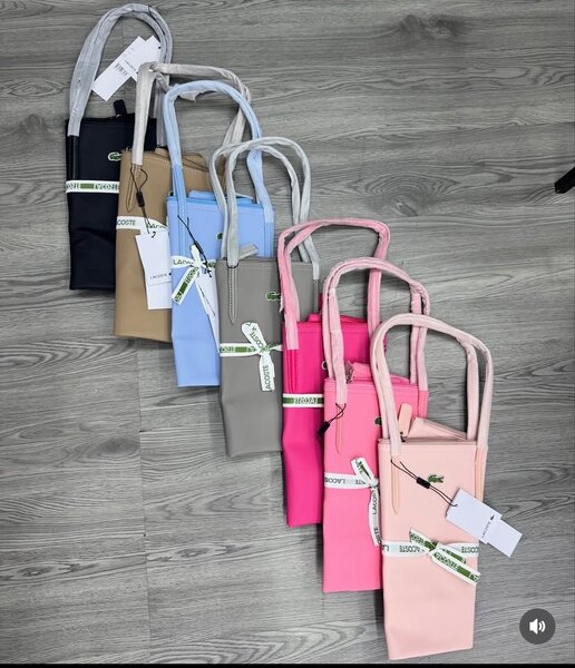 Large Lacoste tote bags